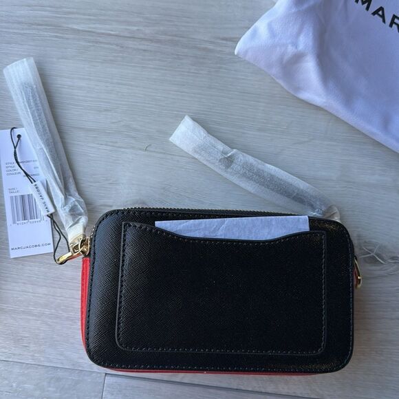MARC JACOBS the snapshot camera bag red/black NWT in packaging - Picture 10 of 11